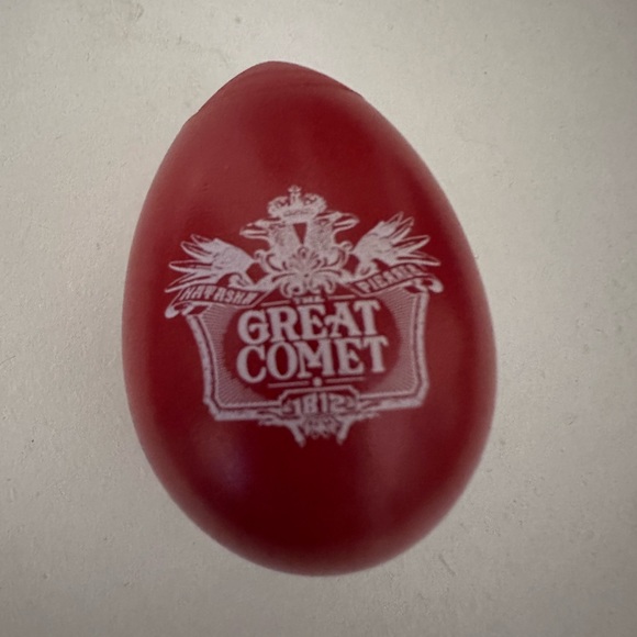 Natasha, Pierre & The Great Comet of 1812 Broadway Egg Shaker - Picture 2 of 3